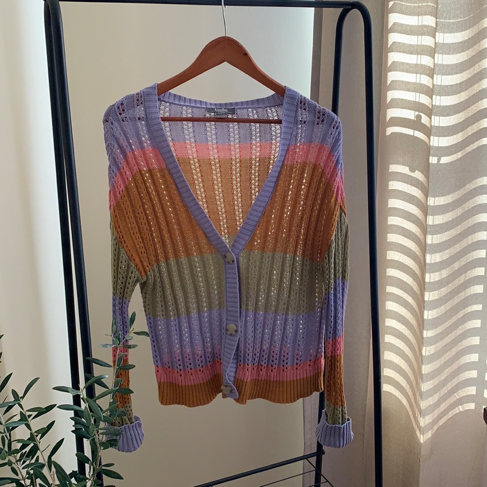 Multi-color cardigan